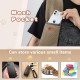 Classycoo Dog Carrier for Small Dogs, Breathable Mesh Bag for Pets, Travel Cat Carry Bag, Dog Carrier with Bag, Integrated Safety Lead, for 8 kg Pet (Beige) Classycoo Dog Carrier for Small Dogs, Breathable Mesh Bag for Pets, Travel Cat Carry Bag, Dog Carrier with Bag, Integrated Safety Lead, for 8 kg Pet (Beige)