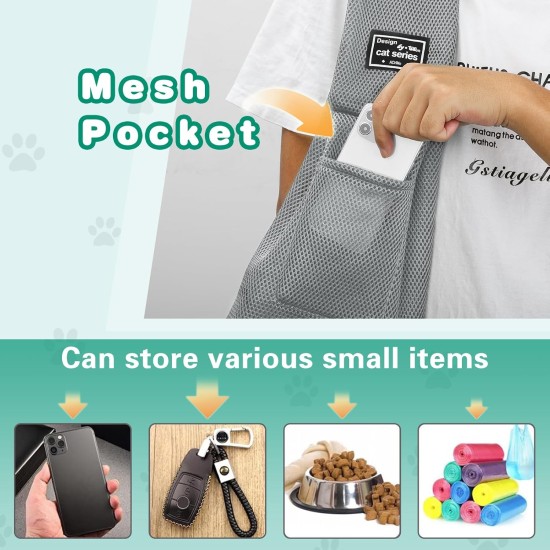 Classycoo Dog Carrier for Small Dogs, Breathable Mesh Bag for Pets, Travel Cat Carry Bag, Dog Carrier with Bag, Integrated Safety Lead, for 8 kg Pet (Beige) Classycoo Dog Carrier for Small Dogs, Breathable Mesh Bag for Pets, Travel Cat Carry Bag, Dog Carrier with Bag, Integrated Safety Lead, for 8 kg Pet (Beige)