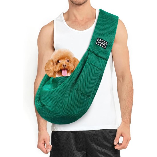 Classycoo Dog Carrier for Small Dogs, Breathable Mesh Bag for Pets, Travel Cat Carry Bag, Dog Carrier with Bag, Integrated Safety Lead, for 8 kg Pet (Beige) Classycoo Dog Carrier for Small Dogs, Breathable Mesh Bag for Pets, Travel Cat Carry Bag, Dog Carrier with Bag, Integrated Safety Lead, for 8 kg Pet (Beige)