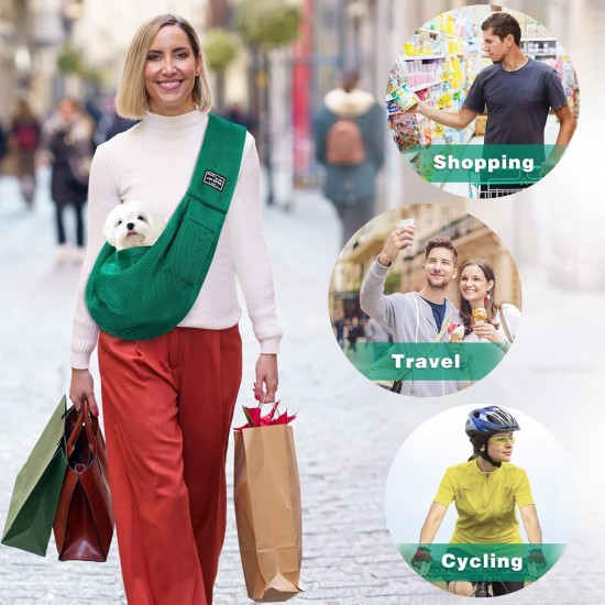 Classycoo Dog Carrier for Small Dogs, Breathable Mesh Bag for Pets, Travel Cat Carry Bag, Dog Carrier with Bag, Integrated Safety Lead, for 8 kg Pet (Beige) Classycoo Dog Carrier for Small Dogs, Breathable Mesh Bag for Pets, Travel Cat Carry Bag, Dog Carrier with Bag, Integrated Safety Lead, for 8 kg Pet (Beige)