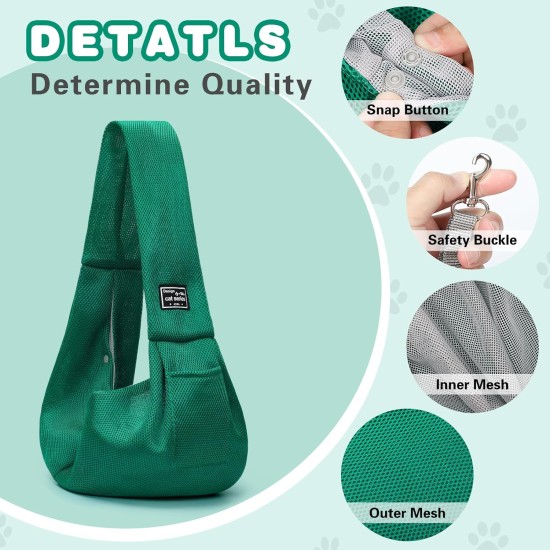 Classycoo Dog Carrier for Small Dogs, Breathable Mesh Bag for Pets, Travel Cat Carry Bag, Dog Carrier with Bag, Integrated Safety Lead, for 8 kg Pet (Beige) Classycoo Dog Carrier for Small Dogs, Breathable Mesh Bag for Pets, Travel Cat Carry Bag, Dog Carrier with Bag, Integrated Safety Lead, for 8 kg Pet (Beige)