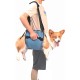 Coodeo Dog Carrier Strap, Emergency Backpack Support for Rehabilitation Dog Lift Harness, Dog Carrier for Elderly Dogs, Joint Injuries, Arthritis, Up Stairs (L, Blue) Coodeo Dog Carrier Strap, Emergency Backpack Support for Rehabilitation Dog Lift Harness, Dog Carrier for Elderly Dogs, Joint Injuries, Arthritis, Up Stairs (L, Blue)