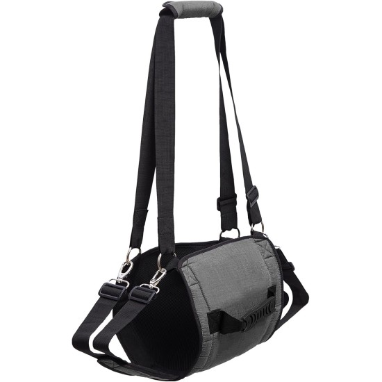 Coodeo Dog Carrier Strap, Emergency Backpack Support for Rehabilitation Dog Lift Harness, Dog Carrier for Elderly Dogs, Joint Injuries, Arthritis, Up Stairs (L, Blue) Coodeo Dog Carrier Strap, Emergency Backpack Support for Rehabilitation Dog Lift Harness, Dog Carrier for Elderly Dogs, Joint Injuries, Arthritis, Up Stairs (L, Blue)
