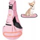 Cuby, Dog Cat Carrier Hands-Free Reversible Pet Carrier Soft Bag and Carrier Bag Design Suitable for Puppies Small Dogs and Cats Ideal for Outdoor Use (Pink)
