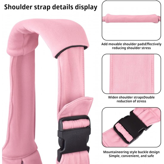 Cuby, Dog Cat Carrier Hands-Free Reversible Pet Carrier Soft Bag and Carrier Bag Design Suitable for Puppies Small Dogs and Cats Ideal for Outdoor Use (Pink) Cuby, Dog Cat Carrier Hands-Free Reversible Pet Carrier Soft Bag and Carrier Bag Design Suitable for Puppies Small Dogs and Cats Ideal for Outdoor Use (Pink)