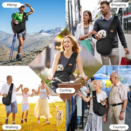 Cuby, Dog Cat Carrier, Small Dog Carrier Bag with Adjustable Strap and Zipper Pocket, Hands-Free Soft Carrier for Small Dogs, Cats, Puppies and Pets, Ideal for Cuby, Dog Cat Carrier, Small Dog Carrier Bag with Adjustable Strap and Zipper Pocket, Hands-Free Soft Carrier for Small Dogs, Cats, Puppies and Pets, Ideal for