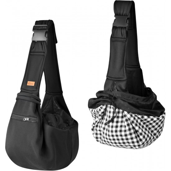 Cuby, Dog Cat Carrier, Small Dog Carrier Bag with Adjustable Strap and Zipper Pocket, Hands-Free Soft Carrier for Small Dogs, Cats, Puppies and Pets, Ideal for Cuby, Dog Cat Carrier, Small Dog Carrier Bag with Adjustable Strap and Zipper Pocket, Hands-Free Soft Carrier for Small Dogs, Cats, Puppies and Pets, Ideal for
