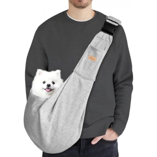 Cuby, Dog Cat Carrier, Small Dog Carrier Bag with Adjustable Strap and Zipper Pocket, Hands-Free Soft Carrier for Small Dogs, Cats, Puppies and Pets, Ideal for Cuby, Dog Cat Carrier, Small Dog Carrier Bag with Adjustable Strap and Zipper Pocket, Hands-Free Soft Carrier for Small Dogs, Cats, Puppies and Pets, Ideal for