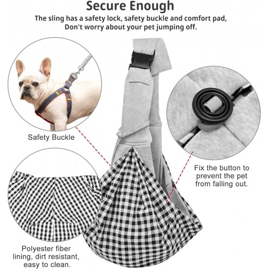 Cuby, Dog Cat Carrier, Small Dog Carrier Bag with Adjustable Strap and Zipper Pocket, Hands-Free Soft Carrier for Small Dogs, Cats, Puppies and Pets, Ideal for Cuby, Dog Cat Carrier, Small Dog Carrier Bag with Adjustable Strap and Zipper Pocket, Hands-Free Soft Carrier for Small Dogs, Cats, Puppies and Pets, Ideal for