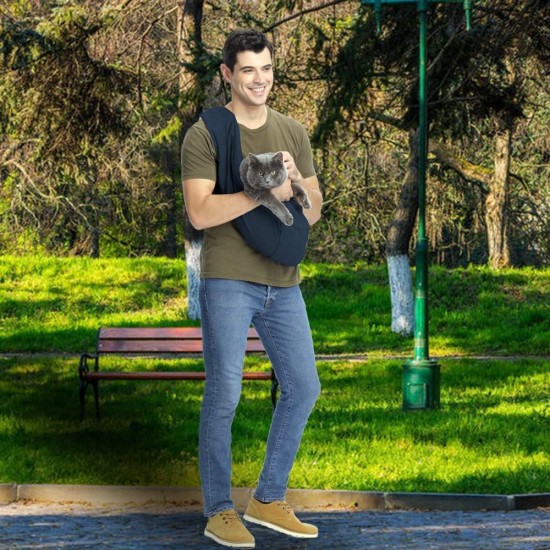 Cuby, Dog Cat Carrier, Small Dog Carrier Bag with Adjustable Strap and Zipper Pocket, Hands-Free Soft Carrier for Small Dogs, Cats, Puppies and Pets, Ideal for Cuby, Dog Cat Carrier, Small Dog Carrier Bag with Adjustable Strap and Zipper Pocket, Hands-Free Soft Carrier for Small Dogs, Cats, Puppies and Pets, Ideal for