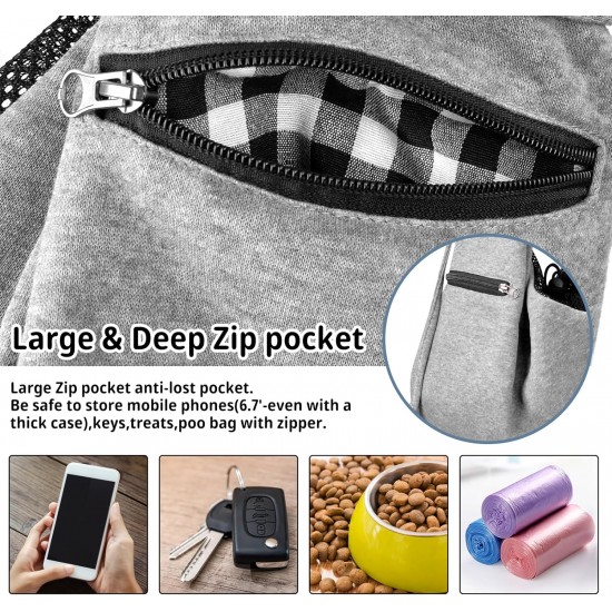 Cuby, Dog Cat Carrier, Small Dog Carrier Bag with Adjustable Strap and Zipper Pocket, Hands-Free Soft Carrier for Small Dogs, Cats, Puppies and Pets, Ideal for Cuby, Dog Cat Carrier, Small Dog Carrier Bag with Adjustable Strap and Zipper Pocket, Hands-Free Soft Carrier for Small Dogs, Cats, Puppies and Pets, Ideal for