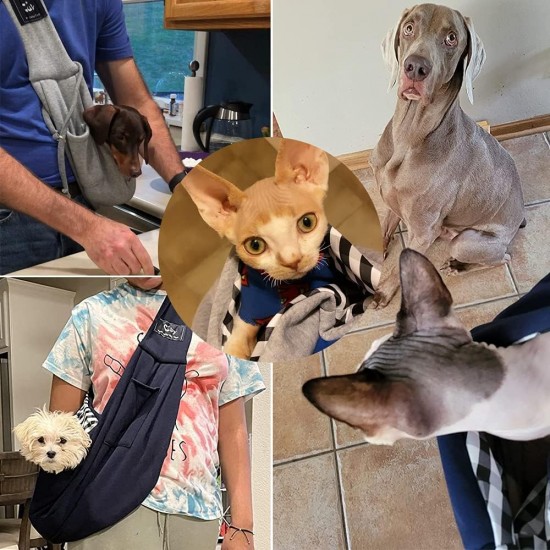 Cuby, Dog Cat Carrier, Small Dog Carrier Bag with Adjustable Strap and Zipper Pocket, Hands-Free Soft Carrier for Small Dogs, Cats, Puppies and Pets, Ideal for Cuby, Dog Cat Carrier, Small Dog Carrier Bag with Adjustable Strap and Zipper Pocket, Hands-Free Soft Carrier for Small Dogs, Cats, Puppies and Pets, Ideal for