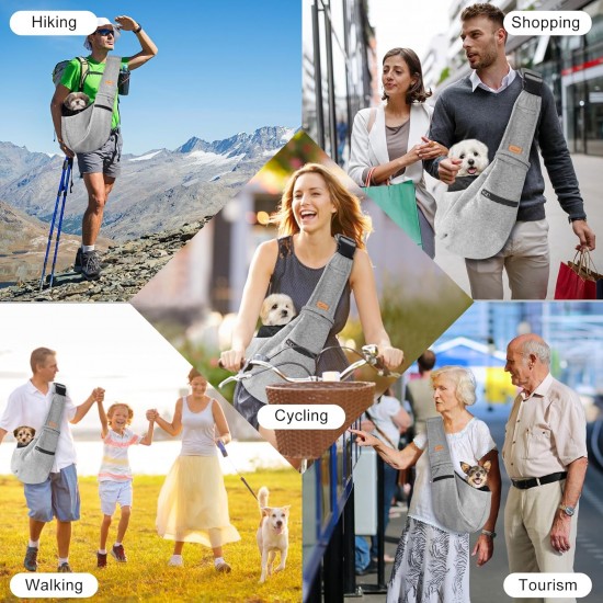 Cuby, Dog Cat Carrier, Small Dog Carrier Bag with Adjustable Strap and Zipper Pocket, Hands-Free Soft Carrier for Small Dogs, Cats, Puppies and Pets, Ideal for Cuby, Dog Cat Carrier, Small Dog Carrier Bag with Adjustable Strap and Zipper Pocket, Hands-Free Soft Carrier for Small Dogs, Cats, Puppies and Pets, Ideal for