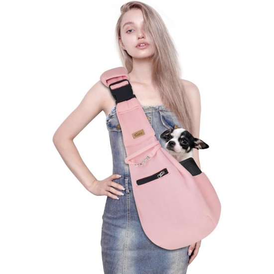 Cuby, Dog Cat Carrier, Small Dog Carrier Bag with Adjustable Strap and Zipper Pocket, Hands-Free Soft Carrier for Small Dogs, Cats, Puppies and Pets, Ideal for Cuby, Dog Cat Carrier, Small Dog Carrier Bag with Adjustable Strap and Zipper Pocket, Hands-Free Soft Carrier for Small Dogs, Cats, Puppies and Pets, Ideal for