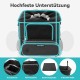 DAISTERN Dog Bicycle Basket up to 4 kg with Handlebar Adapter Diameter 53 mm, Dog Basket Bicycle Front Backpack Shoulder Bag Car Seat with Multiple Mesh Windows, Waterproof Seat Cushion, Suitable for DAISTERN Dog Bicycle Basket up to 4 kg with Handlebar Adapter Diameter 53 mm, Dog Basket Bicycle Front Backpack Shoulder Bag Car Seat with Multiple Mesh Windows, Waterproof Seat Cushion, Suitable for