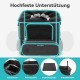 DAISTERN Dog Bicycle Basket up to 4 kg with Handlebar Adapter Diameter 80 mm, Dog Basket Bicycle Front Backpack Shoulder Bag Car Seat with Multiple Mesh Windows, Waterproof Seat Cushion, Suitable for DAISTERN Dog Bicycle Basket up to 4 kg with Handlebar Adapter Diameter 80 mm, Dog Basket Bicycle Front Backpack Shoulder Bag Car Seat with Multiple Mesh Windows, Waterproof Seat Cushion, Suitable for
