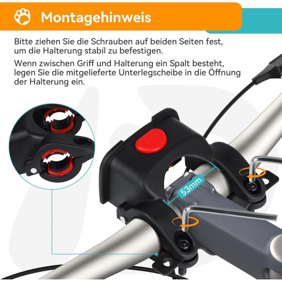 DAISTERN by BSWAY Dog Basket Bicycle Front up to 3 kg, Dog Bicycle Basket with Mounting Bracket Diameter 53 mm, Backpack, Shoulder Bag, Car Seat with Breathable Mesh Window, Waterproof Seat Cushion DAISTERN by BSWAY Dog Basket Bicycle Front up to 3 kg, Dog Bicycle Basket with Mounting Bracket Diameter 53 mm, Backpack, Shoulder Bag, Car Seat with Breathable Mesh Window, Waterproof Seat Cushion