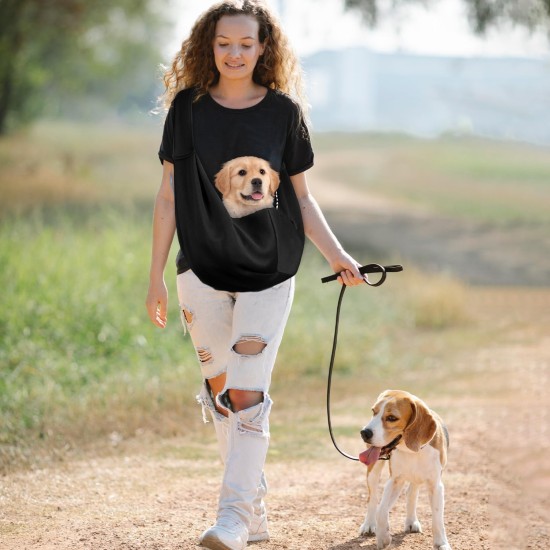 DBALL Dog Bag Reversible Carry Bag Dog (Up to 16.5 lbs) Dog Carrier Bag with Side Storage Bag Dog Carry Bag for Small Dog Cat for Walks DBALL Dog Bag Reversible Carry Bag Dog (Up to 16.5 lbs) Dog Carrier Bag with Side Storage Bag Dog Carry Bag for Small Dog Cat for Walks