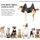 DONGKER Dog Grooming Hammock, Pet Dog Grooming Hammock Harness for Cats & Dogs, Breathable Hanging Harness for Nail Trimming, Grooming DONGKER Dog Grooming Hammock, Pet Dog Grooming Hammock Harness for Cats & Dogs, Breathable Hanging Harness for Nail Trimming, Grooming