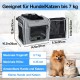 Dog Basket Bicycle Front, 4 in 1 Dog Bicycle Basket Expandable Bicycle Basket Dog up to 7 kg with Cushion, Pet Carrier Backpack with 4 Open Doors and 4 Mesh Windows for Small Dog Cats Dog Basket Bicycle Front, 4 in 1 Dog Bicycle Basket Expandable Bicycle Basket Dog up to 7 kg with Cushion, Pet Carrier Backpack with 4 Open Doors and 4 Mesh Windows for Small Dog Cats