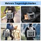 Dog Basket Bicycle Front, 4 in 1 Dog Bicycle Basket Expandable Bicycle Basket Dog up to 7 kg with Cushion, Pet Carrier Backpack with 4 Open Doors and 4 Mesh Windows for Small Dog Cats Dog Basket Bicycle Front, 4 in 1 Dog Bicycle Basket Expandable Bicycle Basket Dog up to 7 kg with Cushion, Pet Carrier Backpack with 4 Open Doors and 4 Mesh Windows for Small Dog Cats