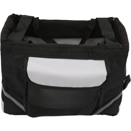 Dog Bicycle Basket, Removable Bicycle Basket, Durable Dog Bicycle Bag for Small, Medium Dogs Dog Bicycle Basket, Removable Bicycle Basket, Durable Dog Bicycle Bag for Small, Medium Dogs