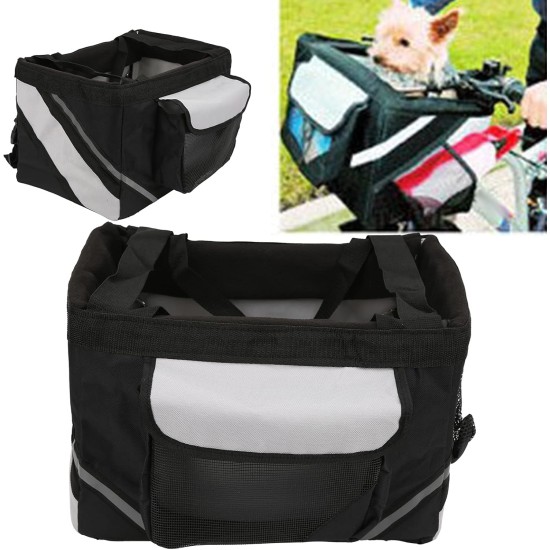 Dog Bicycle Basket, Removable Bicycle Basket, Durable Dog Bicycle Bag for Small, Medium Dogs Dog Bicycle Basket, Removable Bicycle Basket, Durable Dog Bicycle Bag for Small, Medium Dogs