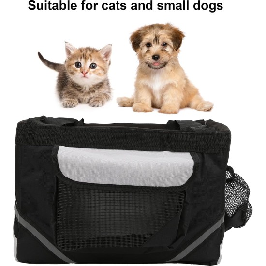 Dog Bicycle Basket, Removable Bicycle Basket, Durable Dog Bicycle Bag for Small, Medium Dogs Dog Bicycle Basket, Removable Bicycle Basket, Durable Dog Bicycle Bag for Small, Medium Dogs