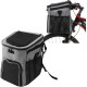 Dog Bicycle Basket, Waterproof Dog Bicycle Basket Backpack, Breathable and Removable Dog Carrier, Spacious and Comfortable Bicycle Basket for Outdoor Activities (Pink Camo)