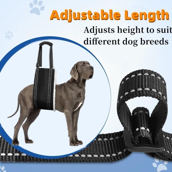 Dog Carrier Adjustable Dog Carrier for Support Disabled and Elderly Dogs to Support Safety Support for Small, Medium and Large Dogs (L) Dog Carrier Adjustable Dog Carrier for Support Disabled and Elderly Dogs to Support Safety Support for Small, Medium and Large Dogs (L)