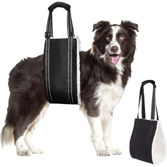 Dog Carrier Adjustable Dog Carrier for Support Disabled and Elderly Dogs to Support Safety Support for Small, Medium and Large Dogs (L)