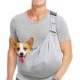Dog Carrier, Adjustable Shoulder Strap, Sling Dog, Pet Dog Bag for Pets, Small Dog, Cat, Trips Carrying Capacity up to 7.5 kg (Grey) Dog Carrier, Adjustable Shoulder Strap, Sling Dog, Pet Dog Bag for Pets, Small Dog, Cat, Trips Carrying Capacity up to 7.5 kg (Grey)