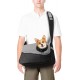 Dog Carrier Bag Adjustable Pet Shoulder Bag for Small Dog and Cat Breathable Pet Sling for Outdoor Walking Activities (Black, Load Capacity up to 5 kg) Dog Carrier Bag Adjustable Pet Shoulder Bag for Small Dog and Cat Breathable Pet Sling for Outdoor Walking Activities (Black, Load Capacity up to 5 kg)