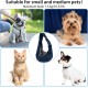 Dog Carrier Bag Adjustable Shoulder Strap Sling Dog Shoulder Bag for Pets Small Dog Cat Dog Bag for Outdoor and Excursions Carrying Capacity up to 7.5 kg, Black