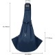 Dog Carrier Bag Adjustable Shoulder Strap Sling Dog Shoulder Bag for Pets Small Dog Cat Dog Bag for Outdoor and Excursions Carrying Capacity up to 7.5 kg, Black
