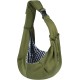 Dog Carrier Bag Adjustable Shoulder Strap Sling Dog Shoulder Bag for Pets Small Dog Cat Dog Bag for Outdoor and Excursions Carrying Capacity up to 7.5 kg, Black
