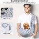 Dog Carrier Bag Adjustable Shoulder Strap Sling Dog Shoulder Bag for Pets Small Dog Cat Dog Bag for Outdoor and Excursions Carrying Capacity up to 7.5 kg, Black