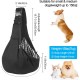 Dog Carrier Bag, Adjustable Sling for Dogs and Cats, Load Capacity up to 10 kg, Comfortable, Adjustable, Used for Outdoor Activities with Dogs and Cats, Weekend Trips and Walks (Black) Dog Carrier Bag, Adjustable Sling for Dogs and Cats, Load Capacity up to 10 kg, Comfortable, Adjustable, Used for Outdoor Activities with Dogs and Cats, Weekend Trips and Walks (Black)