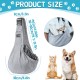 Dog Carrier Bag, Adjustable Sling for Dogs and Cats, Load Capacity up to 10 kg, Comfortable, Adjustable, Used for Outdoor Activities with Dogs and Cats, Weekend Trips and Walks (Black) Dog Carrier Bag, Adjustable Sling for Dogs and Cats, Load Capacity up to 10 kg, Comfortable, Adjustable, Used for Outdoor Activities with Dogs and Cats, Weekend Trips and Walks (Black)
