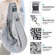 Dog Carrier Bag, Adjustable Sling for Dogs and Cats, Load Capacity up to 10 kg, Comfortable, Adjustable, Used for Outdoor Activities with Dogs and Cats, Weekend Trips and Walks (Black) Dog Carrier Bag, Adjustable Sling for Dogs and Cats, Load Capacity up to 10 kg, Comfortable, Adjustable, Used for Outdoor Activities with Dogs and Cats, Weekend Trips and Walks (Black)