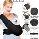 Dog Carrier Bag, Adjustable Sling for Small Dogs, Dog Carrier Bag up to 9 kg, for Dogs and Cats, Walking Outdoor Activities (Black) Dog Carrier Bag, Adjustable Sling for Small Dogs, Dog Carrier Bag up to 9 kg, for Dogs and Cats, Walking Outdoor Activities (Black)