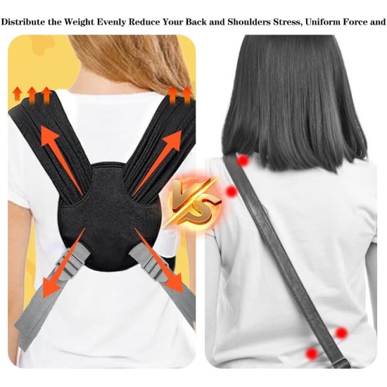 Dog Carrier Bag, Adjustable Sling for Small Dogs, Dog Carrier Bag up to 9 kg, for Dogs and Cats, Walking Outdoor Activities (Black) Dog Carrier Bag, Adjustable Sling for Small Dogs, Dog Carrier Bag up to 9 kg, for Dogs and Cats, Walking Outdoor Activities (Black)