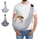 Dog Carrier Bag, Dog Bag for Small Dogs, Adjustable Shoulder Strap, Sling Dog, Sling Dog up to 7.5 kg, Walks and Outdoor Activities (Grey-A) Dog Carrier Bag, Dog Bag for Small Dogs, Adjustable Shoulder Strap, Sling Dog, Sling Dog up to 7.5 kg, Walks and Outdoor Activities (Grey-A)