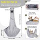 Dog Carrier Bag, Dog Bag for Small Dogs, Adjustable Shoulder Strap, Sling Dog, Sling Dog up to 7.5 kg, Walks and Outdoor Activities (Grey-A) Dog Carrier Bag, Dog Bag for Small Dogs, Adjustable Shoulder Strap, Sling Dog, Sling Dog up to 7.5 kg, Walks and Outdoor Activities (Grey-A)