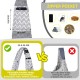 Dog Carrier Bag, Dog Bag for Small Dogs, Adjustable Shoulder Strap, Sling Dog, Sling Dog up to 7.5 kg, Walks and Outdoor Activities (Grey-A) Dog Carrier Bag, Dog Bag for Small Dogs, Adjustable Shoulder Strap, Sling Dog, Sling Dog up to 7.5 kg, Walks and Outdoor Activities (Grey-A)