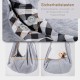 Dog Carrier Bag, Dog Carrier Bag, Bag for Dogs, Sling Dog, Dog Carrier, Dog Sling Carrier, Can Be Used for Walks and Outdoor Activities with Pet, Load Capacity up to 15 lbs (M)