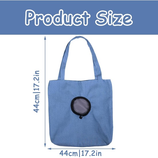 Dog Carrier Bag, Dog Carrier Bag, Dog Carrier Bag, Dog Carry Bag, Dog Carry Bag up to 12 pounds, for Walking Outdoor Activities and Excursions (44 x 44 cm, Blue) Dog Carrier Bag, Dog Carrier Bag, Dog Carrier Bag, Dog Carry Bag, Dog Carry Bag up to 12 pounds, for Walking Outdoor Activities and Excursions (44 x 44 cm, Blue)