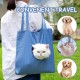 Dog Carrier Bag, Dog Carrier Bag, Dog Carrier Bag, Dog Carry Bag, Dog Carry Bag up to 12 pounds, for Walking Outdoor Activities and Excursions (44 x 44 cm, Blue)