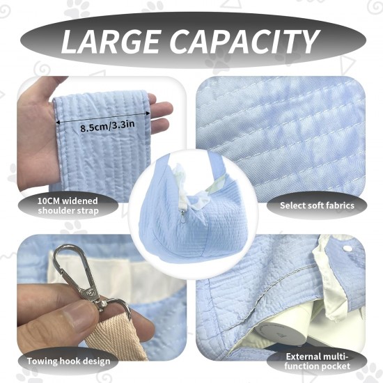 Dog Carrier Bag, Dog Carrier Bag, Lovely Dog Bag - Comfortable and Safe for Dogs up to 13 lbs Dog Carrier Bag, Dog Carrier Bag, Lovely Dog Bag - Comfortable and Safe for Dogs up to 13 lbs