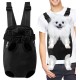 Dog Carrier Bag Dog Sling Breathable All-Round Bag Made of Canvas with Holes for Precise Attachment of Limbs Suitable for Small Pets Weighing 2.5 - 3.5 kg, Black Dog Carrier Bag Dog Sling Breathable All-Round Bag Made of Canvas with Holes for Precise Attachment of Limbs Suitable for Small Pets Weighing 2.5 - 3.5 kg, Black